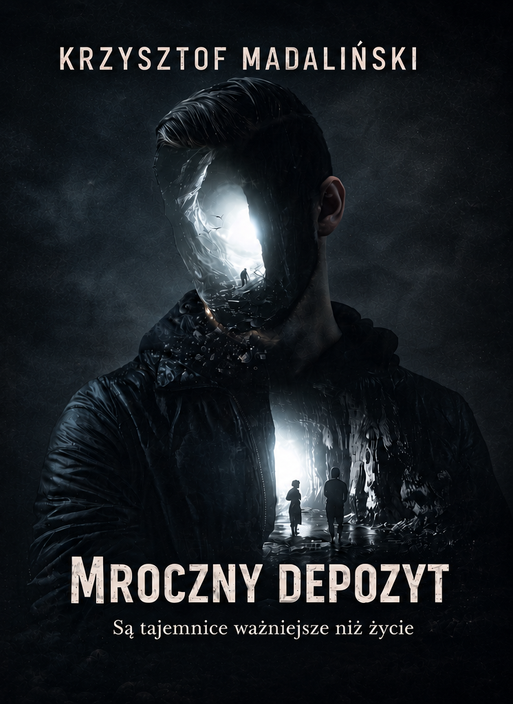 Okładka powieści Mroczny Depozyt